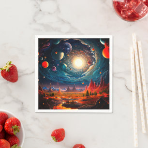 Ai Scenery Napkin