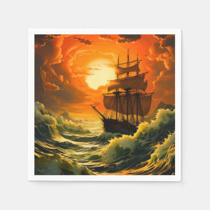 Ai Ship Napkin