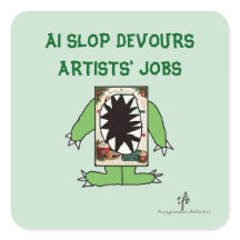 AI Slop Devours Artists' Jobs Christmas I