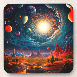 Ai Sunset Coaster