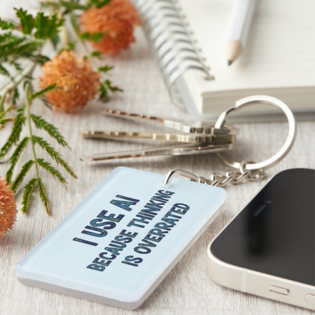 AI Text Key Ring (Front Right)