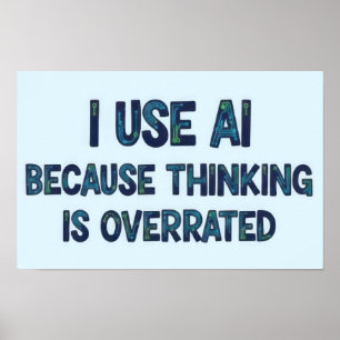AI Text Poster