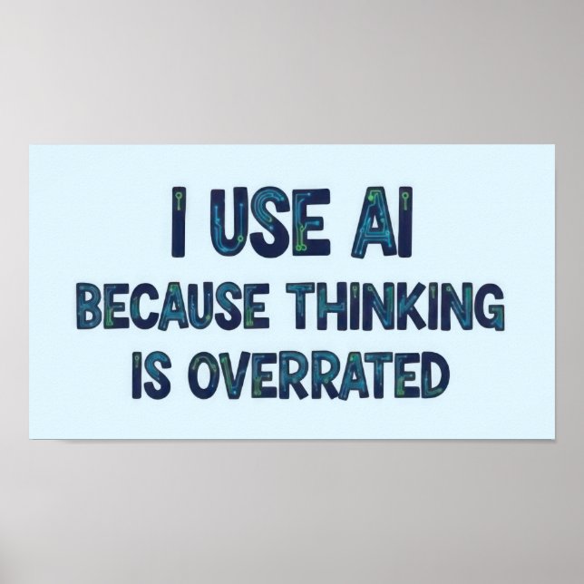 AI Text Poster (Front)