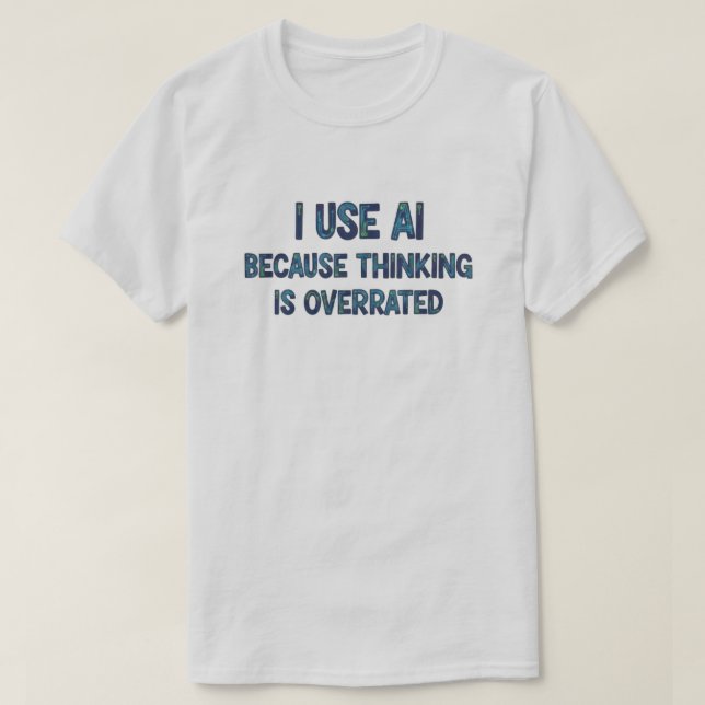 AI Text Unisex T-Shirt (Design Front)