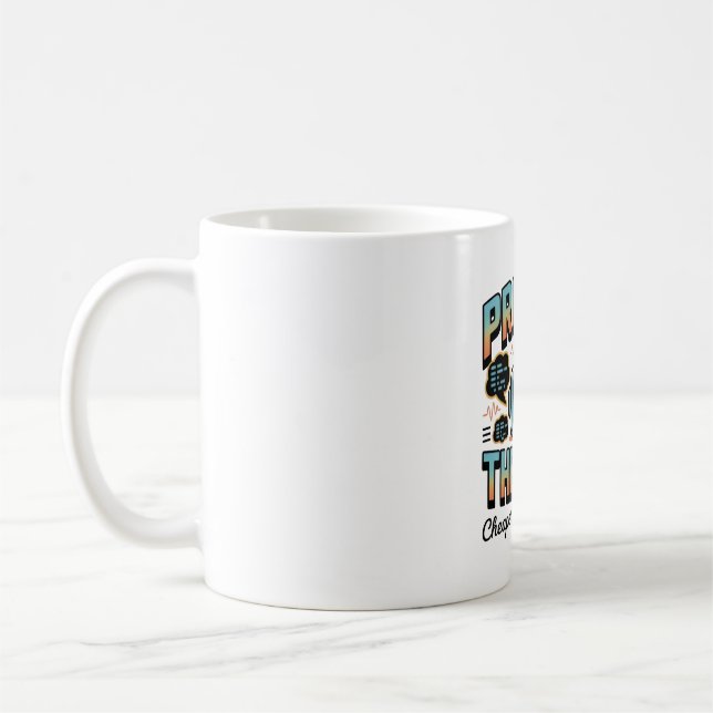 AI Therapy Graphic – Prompt Engineering Design Coffee Mug (Left)
