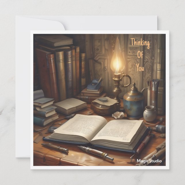 AI Thinking of You Announcement Card (Front)