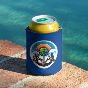 AI Tree Planter - Nature's Tech Ally Can Cooler