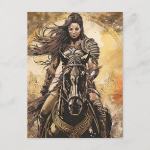 AI Warrior  Postcard
