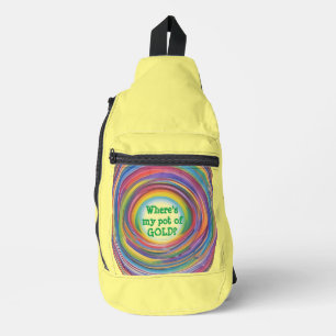 AI Where's My Pot of Gold Sling Crossbody Bag