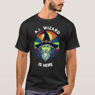 AI Wizard. Template T-Shirt