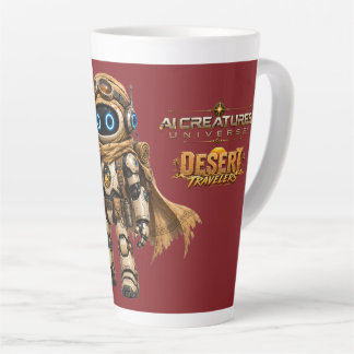 AIC Desert Travelers Robot Explorer Latte Mug