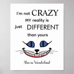 Aice in Wonderland - I'm not CRAZY Poster
