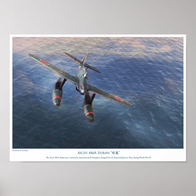 Aichi M6A Seiran Poster (Front)