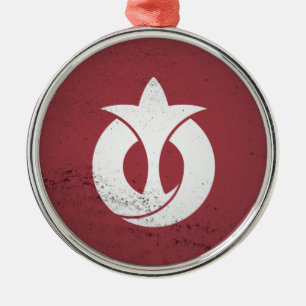 Aichi Prefecture Metal Tree Decoration