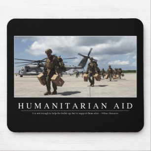 Aid: Inspirational Quote a Mouse Mat