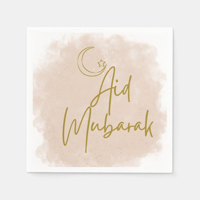 Aid Mubarak Said Napkin (Front)