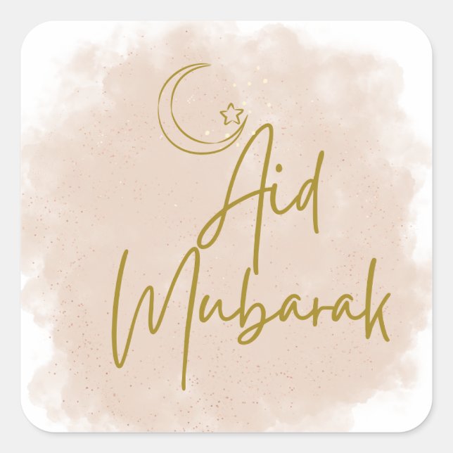 Aid Mubarak Said Square Sticker (Front)