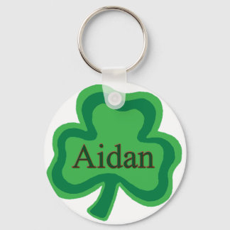 Aidan Irish Name Key Ring