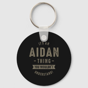 Aidan Name Key Ring