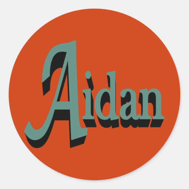 Aidan Stickers (Front)
