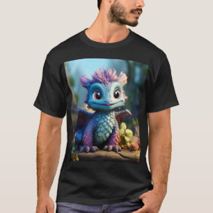 Aiden, a Whimsical Dragon T-Shirt