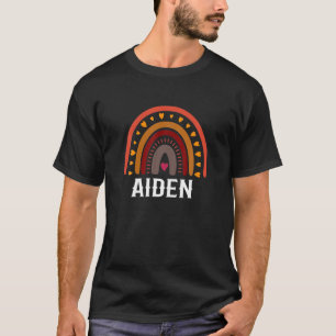 Aiden Colourful Rainbow Funny Men / Boy / Baby Nam T-Shirt