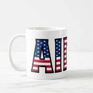 Aiden Name Vorname USA styled Tasse Kaffeetasse Coffee Mug