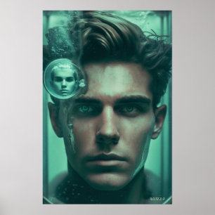 Aiden (With Drawing Board Logo) Poster