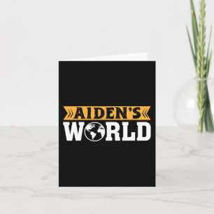 Aidenacesarmy fight against cancer Aiden’s world 1 Card