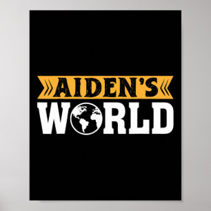 Aidenacesarmy fight against cancer Aiden’s world 1 Poster