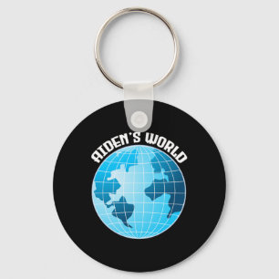 Aidenacesarmy fight against cancer Aiden’s world Key Ring