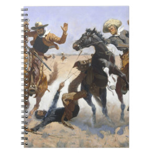 Aiding A Comrade 1890 Frederic Remington Notebook