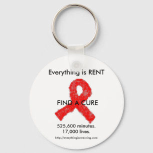 AIDS Awareness keychain