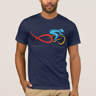 AIDS/LifeCycle shirt - tricolor