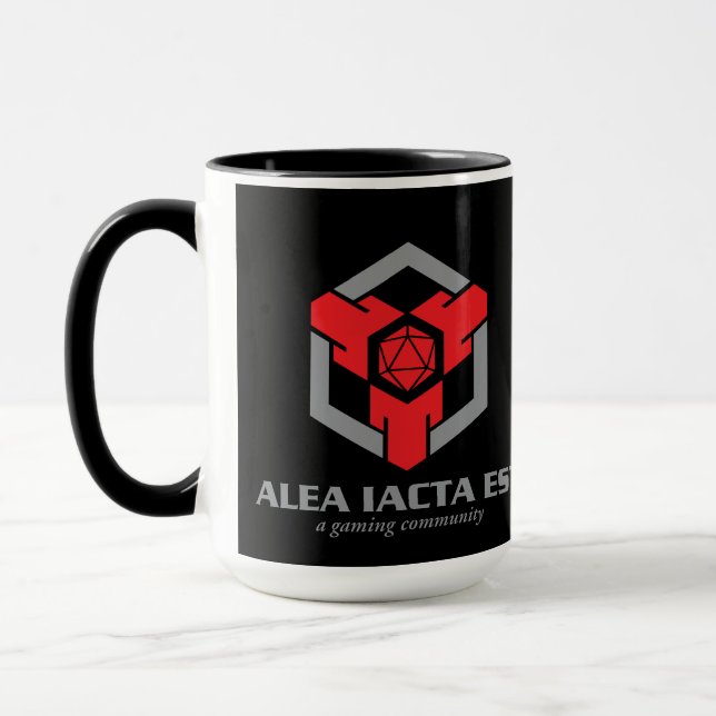 AIE Dark Coffee mug (Left)