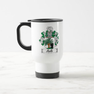 Aiello Family Crest Travel Mug