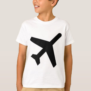 AIGA Departures Sign (Aeroplane) T-Shirt