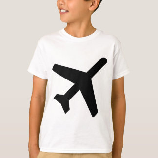 AIGA Departures Sign (Aeroplane) T-Shirt