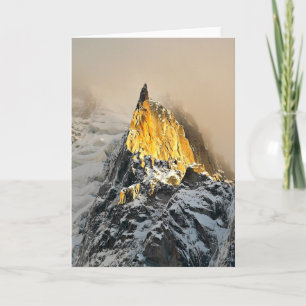 Aiguille des Deux Aigles Sunrise, Chamonix Card