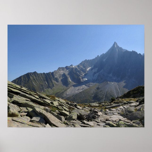 Aiguille du Dru French Alps Poster (Front)