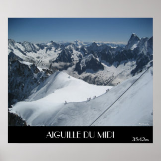 AIGUILLE DU MIDI, 3842m Poster