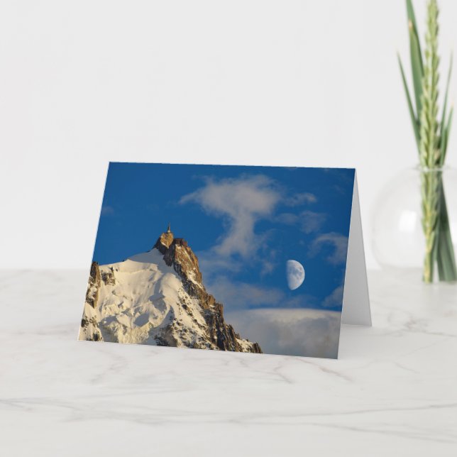 Aiguille du Midi | French Alps France Card (Front)