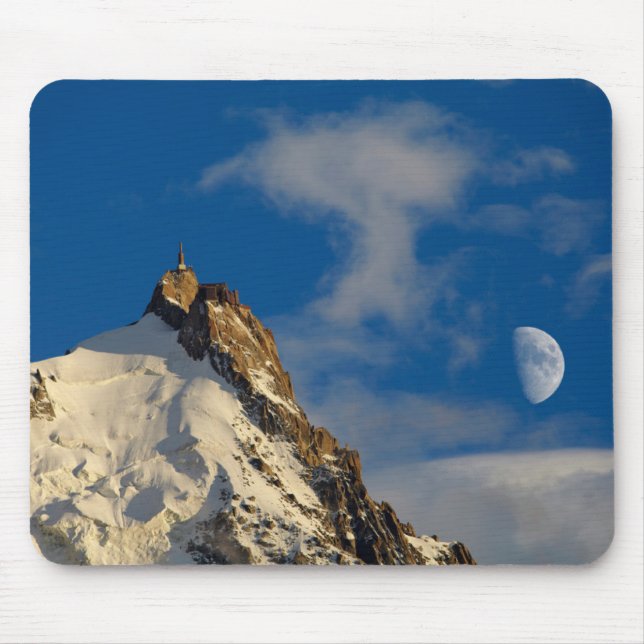 Aiguille du Midi | French Alps France Mouse Mat (Front)