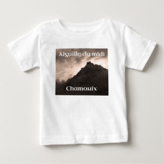 Aiguille du Midi, Mont Blanc Mountain Baby T-Shirt