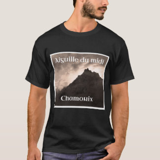 Aiguille du Midi, Mont Blanc Mountain T-Shirt