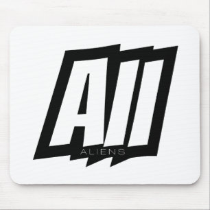  AIIALIENS ; AI Illustrated by Aliens Mouse Mat