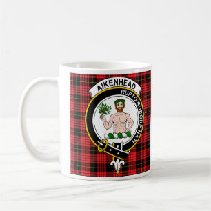 Aikenhead Clan Badge Coffee Mug - Size 11oz