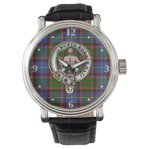 Aikenhead  Clan Badge & Tartan  Watch