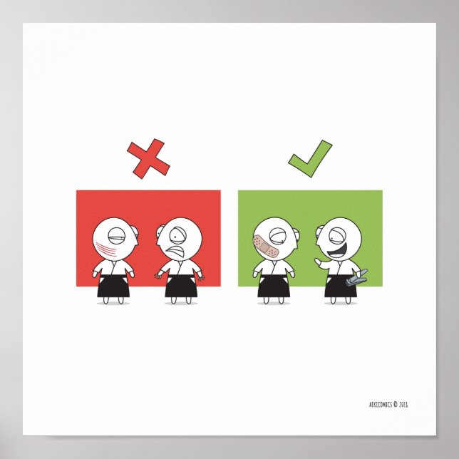 Aikido - Dojo Rule #2 Poster (Front)