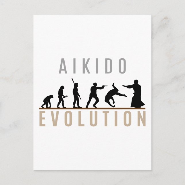 Aikido Evolution Postcard (Front)